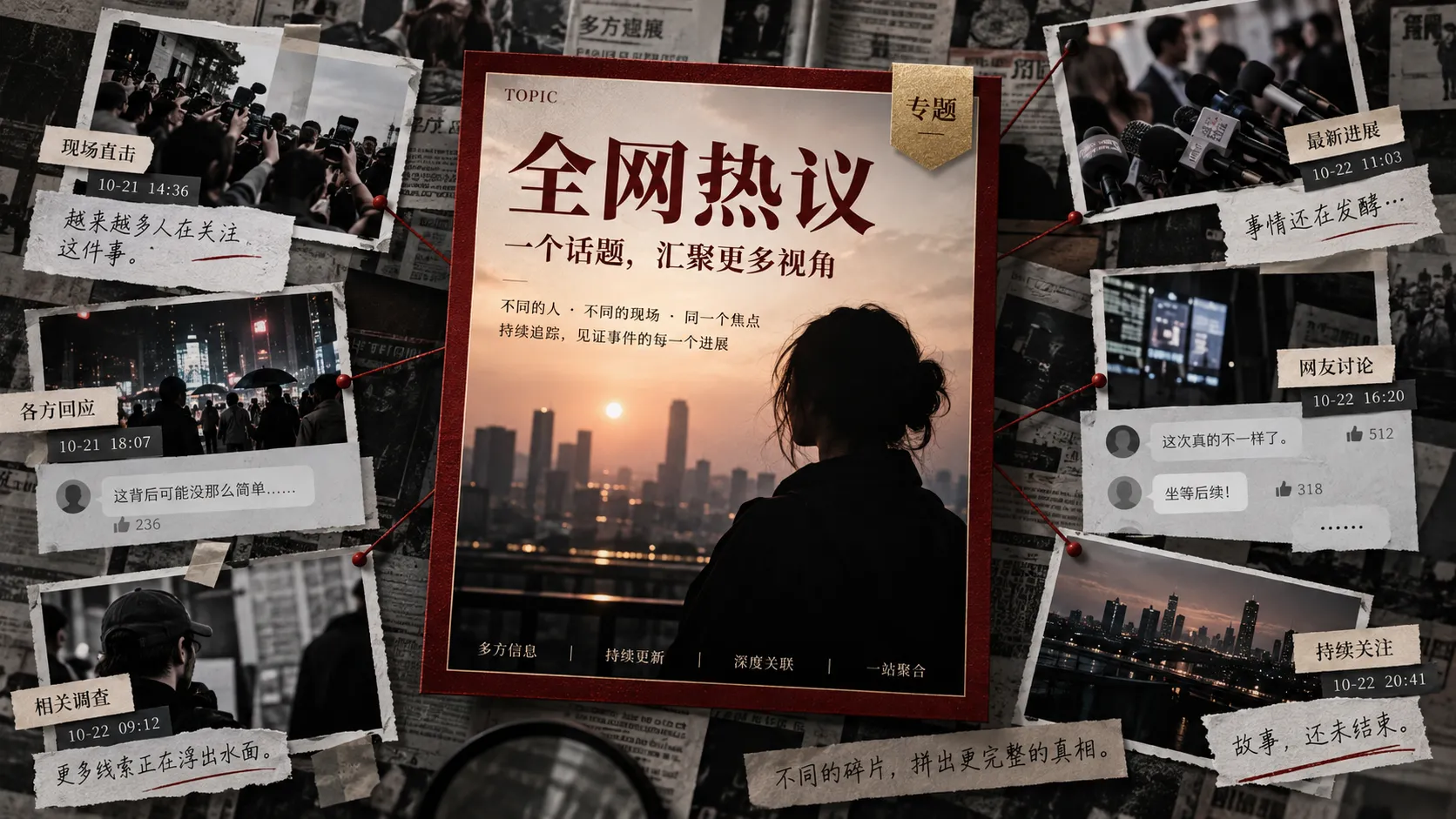 网络热点材料层级与核验主题